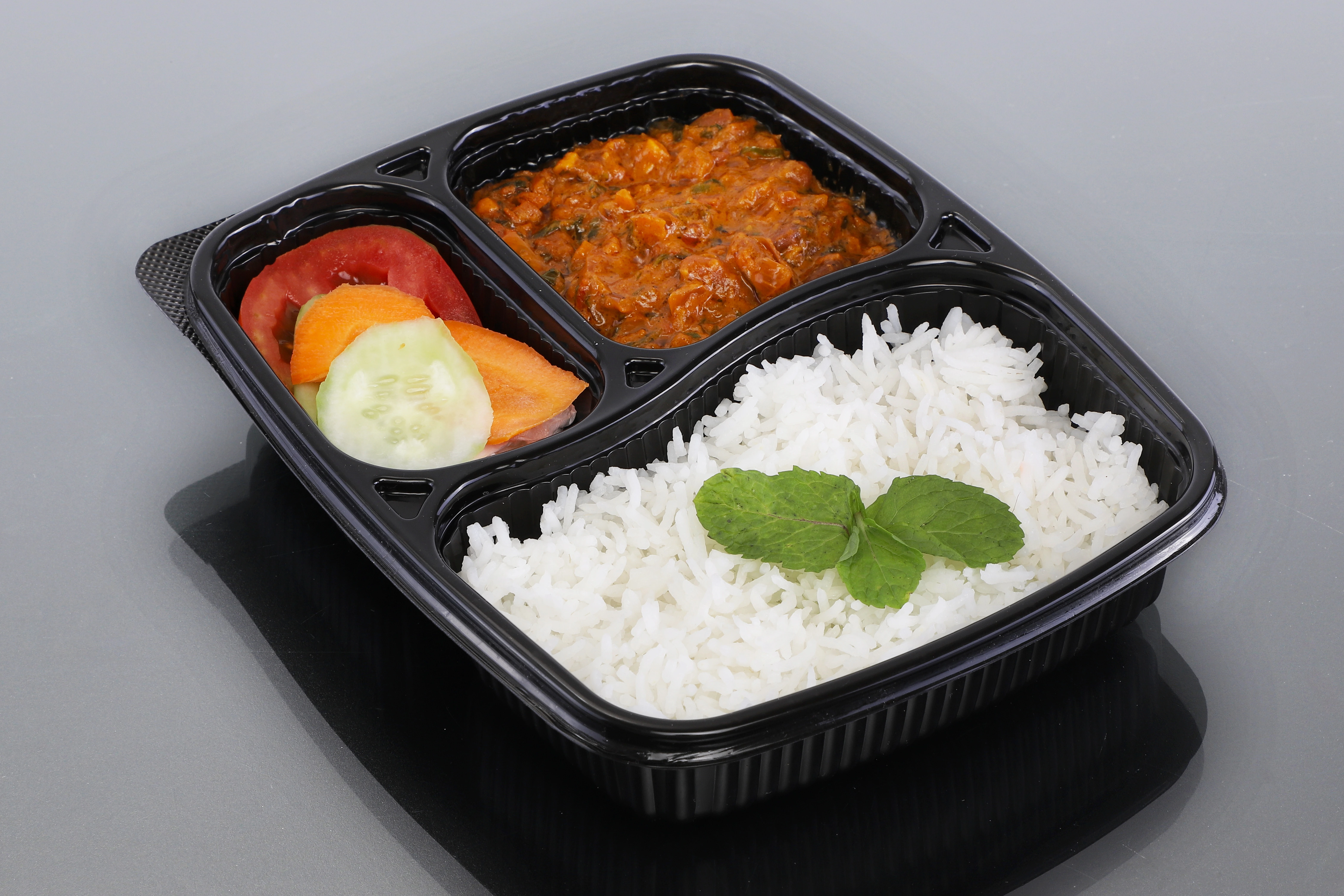 PET Rectangular Hinged Box